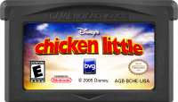 Chicken Little JP GameBoy Advance JP box art